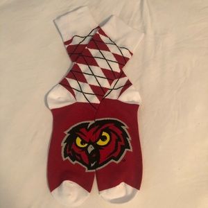 Temple Owl Crew Socks